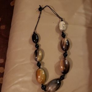 Earth tone necklace